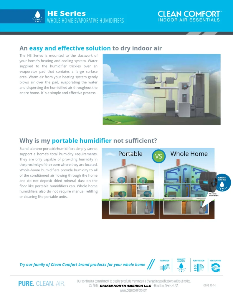 Evaporative Humidifiers In Tomball, TX | Valliere Air Conditioning & Heating, LLC